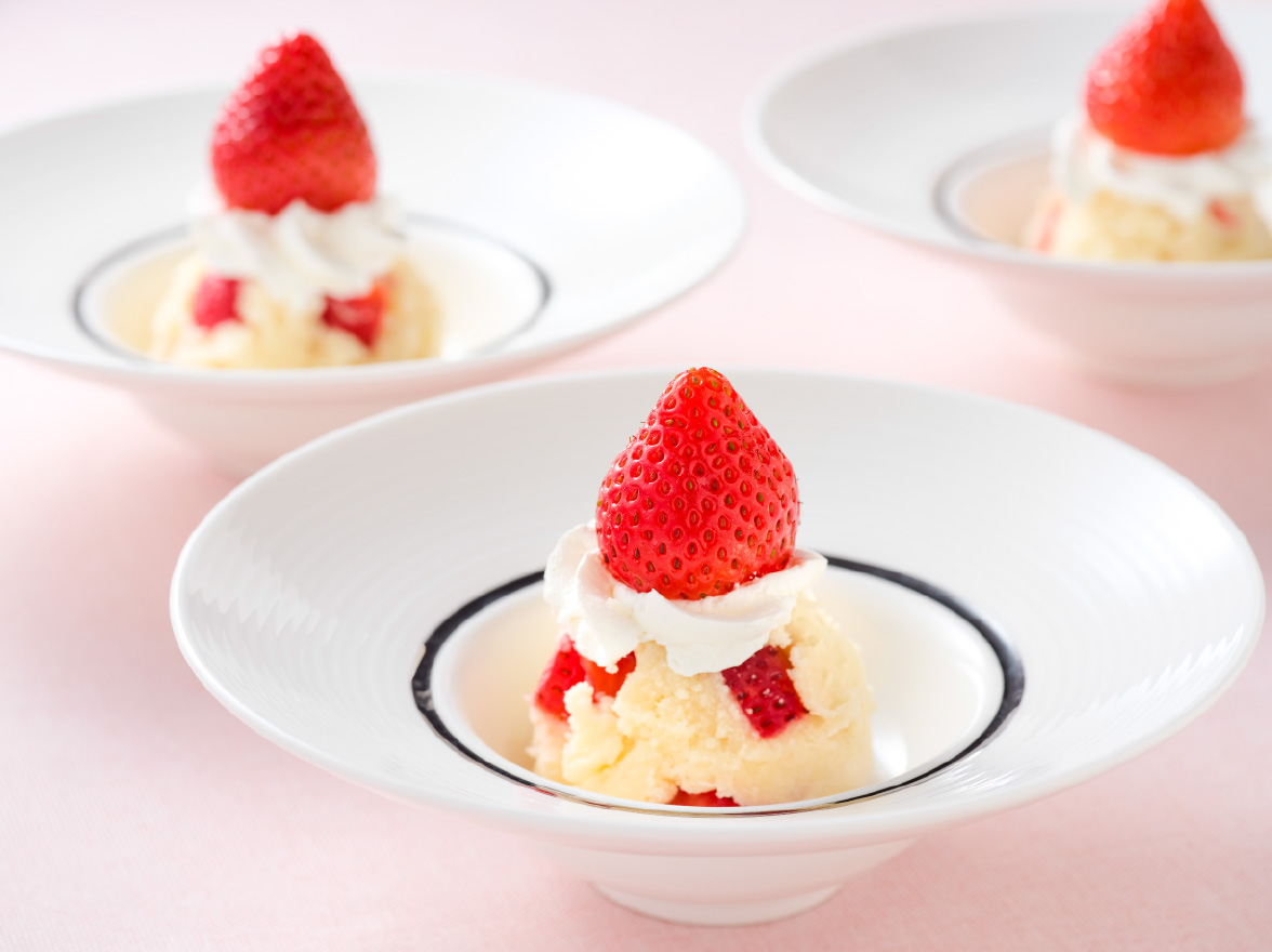 いちごのコールドストーンアイス