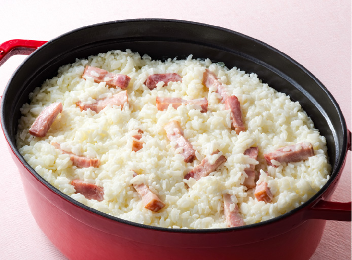 ミルクリゾット×八重樫牛乳